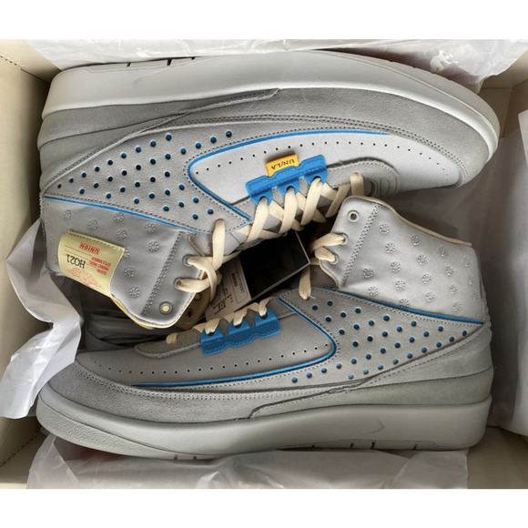 NIKE Air Jordan 2 Retro SP Union Grey Fog size US 10 | DN3802-001 main image 5